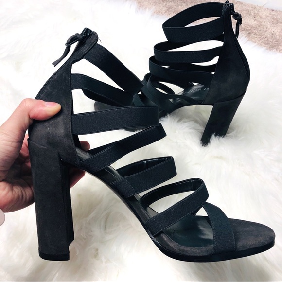 Stuart Weitzman Shoes - Stuart Weitzman Dark Gray Mummy Heels | Sz 9